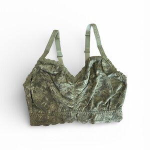 Cosabella Never Say Never Curvy Sweetie Green Bralette